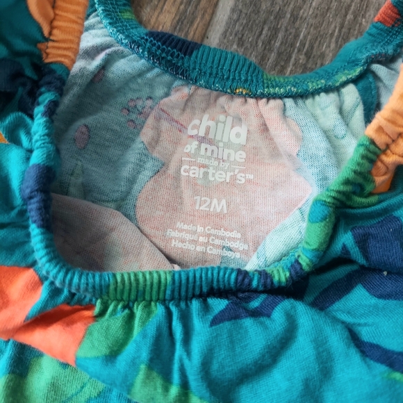 Tropical Flower Outfit Set- 18 Monthd - Picture 4 of 4